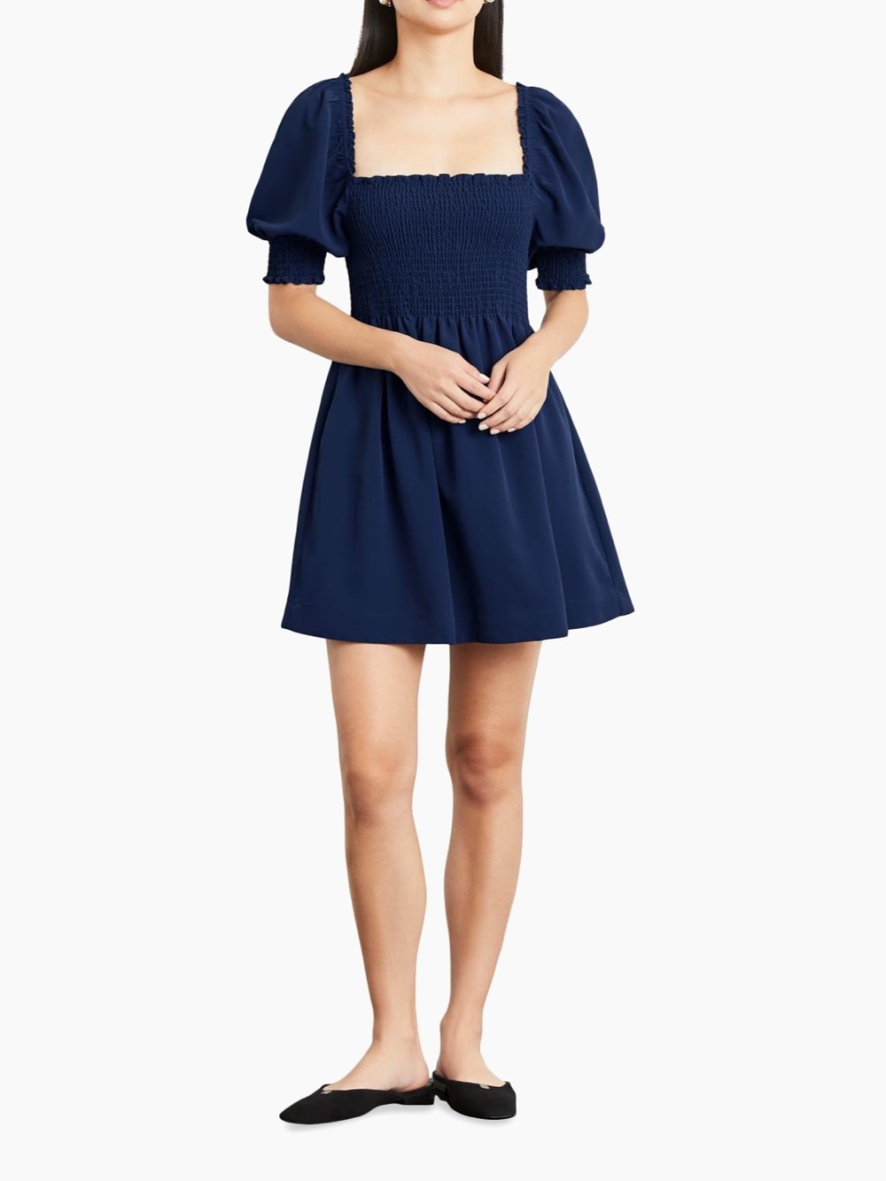 NWT Hill House Home Navy Athena Nap Dress
